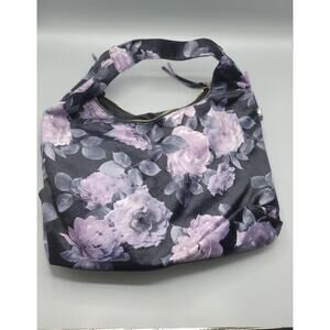 Tabitha Webb floral velvet hobo bag